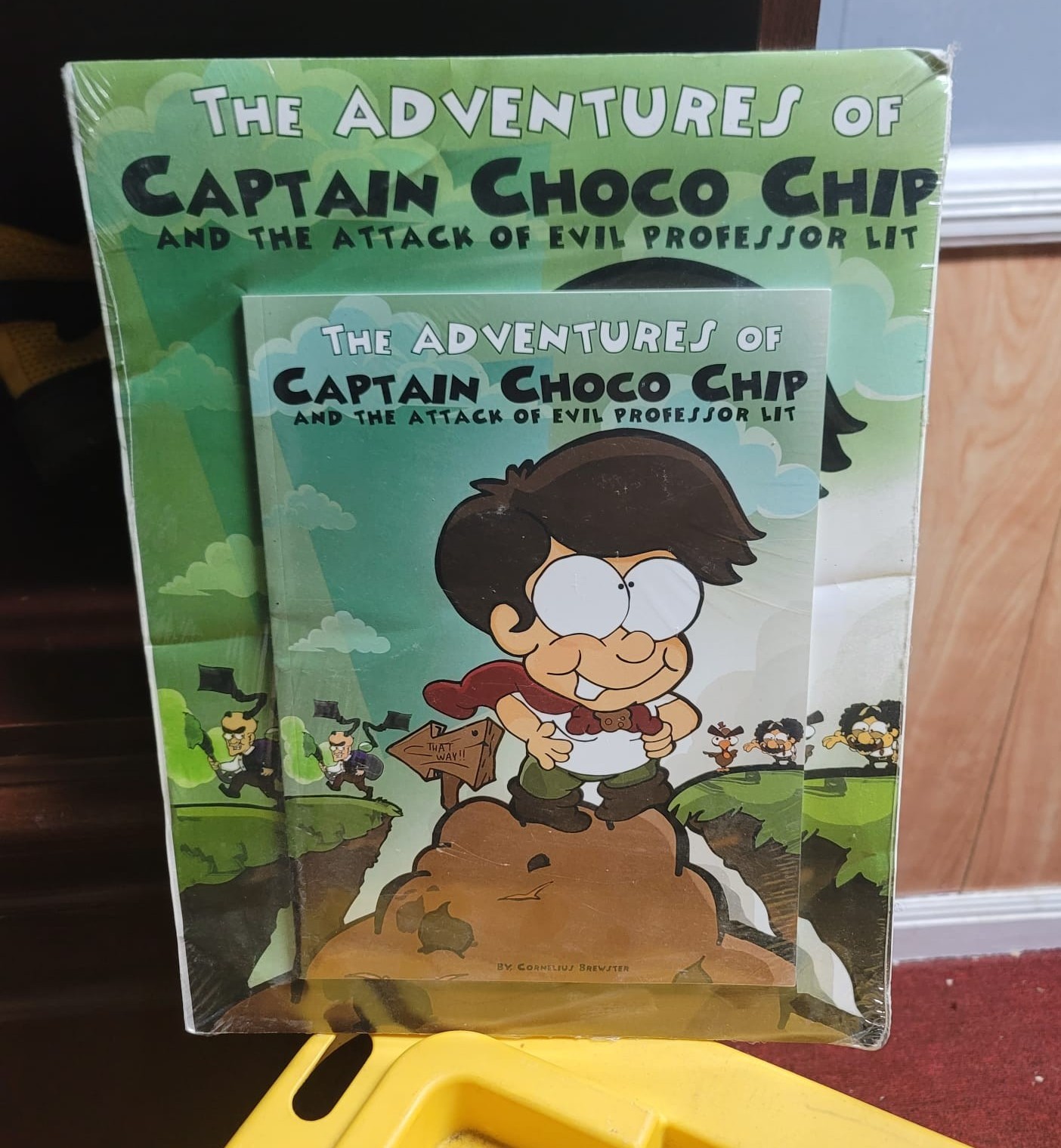 Kids Book, The Adventures of Captain Choco Chip and the Attack of Evil Professor Lit