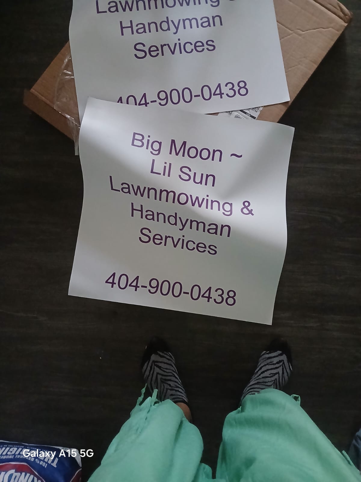 Big Moon Lil Sun Lawnmowing & Handyman Services