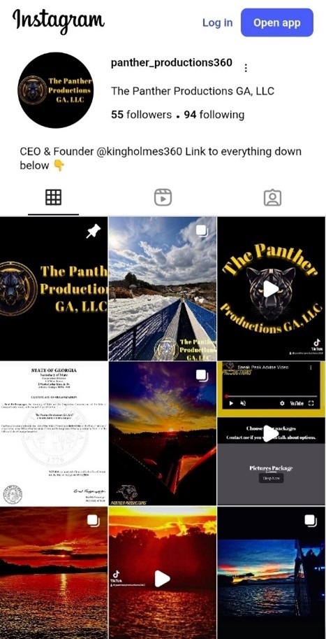 The Panther Productions GA, LLC